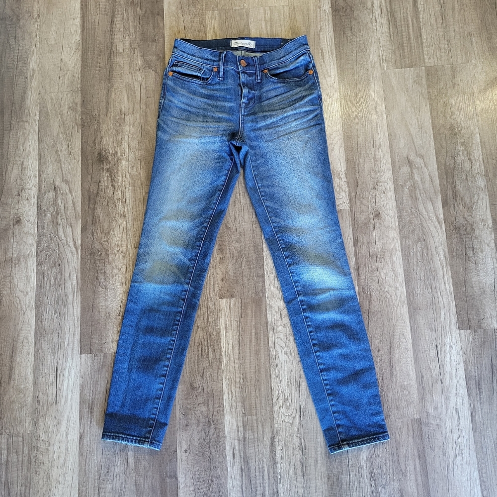 Madewell Medium Wash Skinny Jeans
